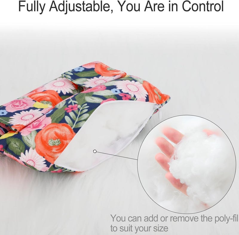 BNRendles Pacemaker Pillow Chemo Port Pillows for Mastectomy, Open Heart Surgery Recovery Gifts Breast Cancer Bypass Post Surgery Cushion, Painting Flower - Image 4